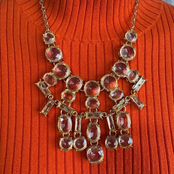 Necklace Jewelry Lot Elegant Glitz and Glam Gold and Silver Women's 8 Pieces - Picture 5 of 15